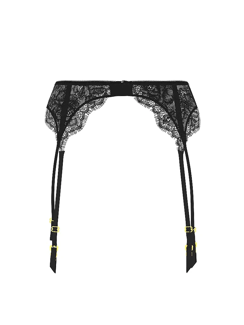 Rose Lace Garter Belt