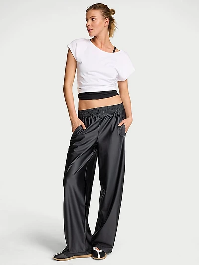 VSX GlossyTech™ Wide-Leg Pant