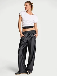 VSX GlossyTech™ Wide-Leg Pant