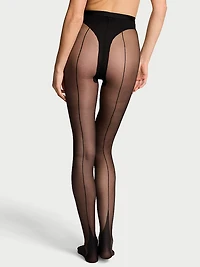 Very Sexy Sheer Reveal Double-Seam Tights