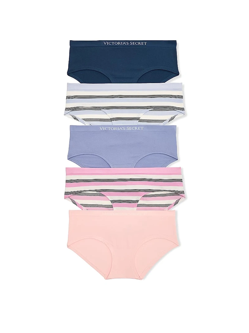 5-Pack Seamless Hiphugger Panties