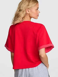 Campus Terry™ Short-Sleeve Crew Sweatshirt