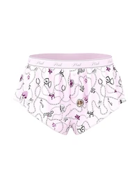GRWPINK™ Statin Flutter Boxy Shorts