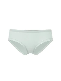 Seamless Cotton Rib Hiphugger Panty