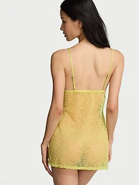 Tease Lace Mini Slip Dress