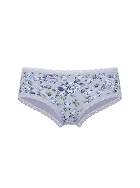 Cotton Lace-Waist Cheeky Panty