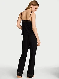 SoSoft™ Modal Lace-Trim Cami & Pants Set