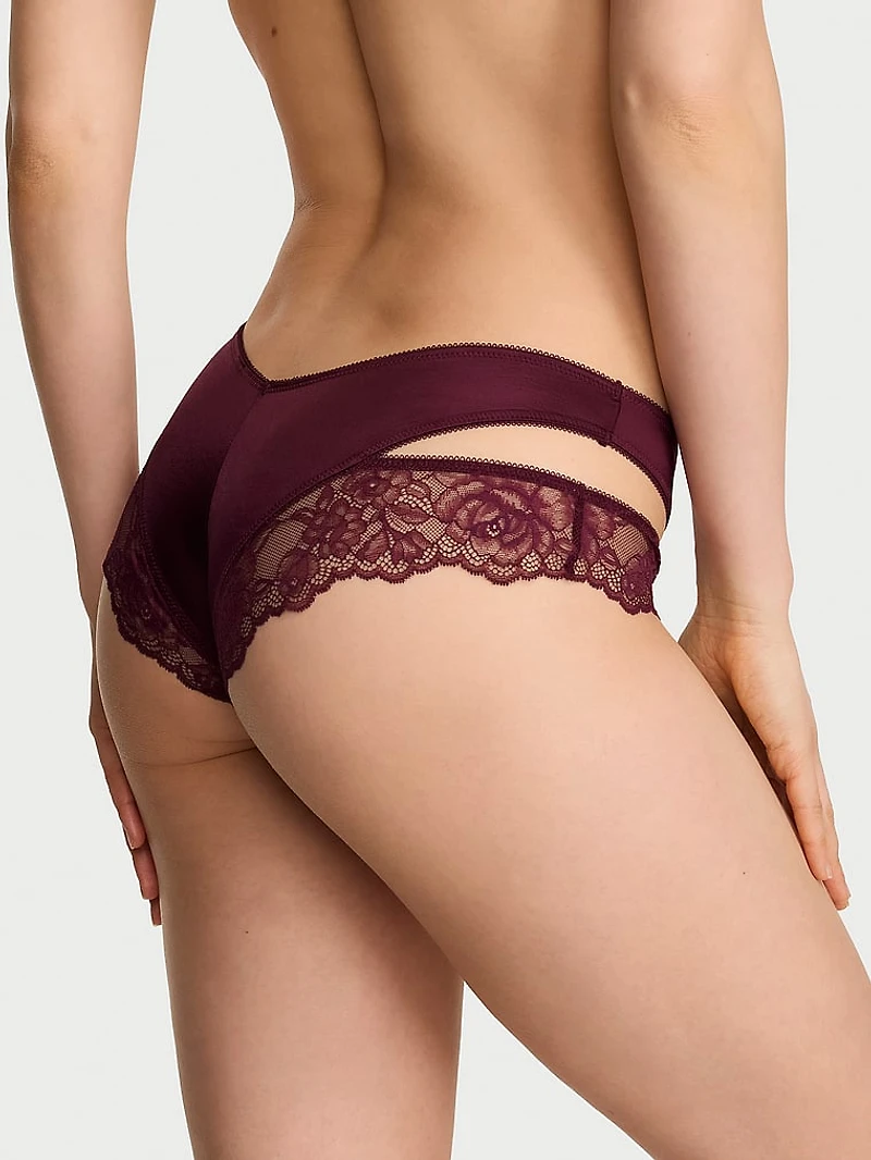 Strappy-Back High-Leg Cheeky Panty