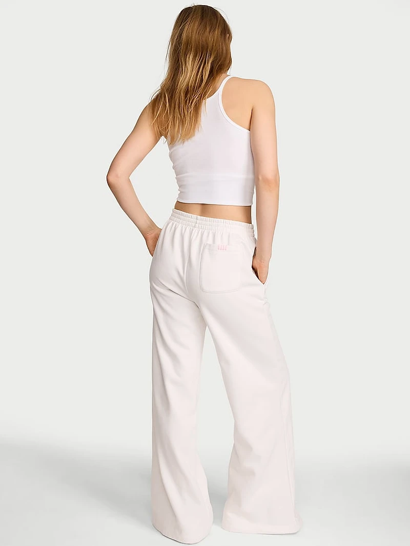 Effortless Fleece Wide-Leg Sweatpant
