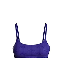 VSX LUXShine Logo Stretch-Comfort Sports Bra