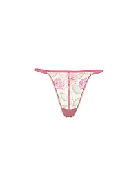 Sweet Melody Embroidery V-String Panty