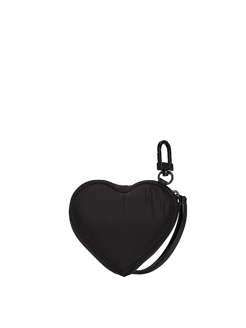 Heart Pouch Keychain Charm