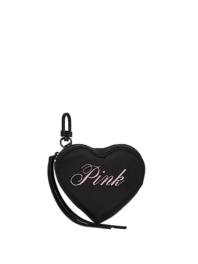 Heart Pouch Keychain Charm