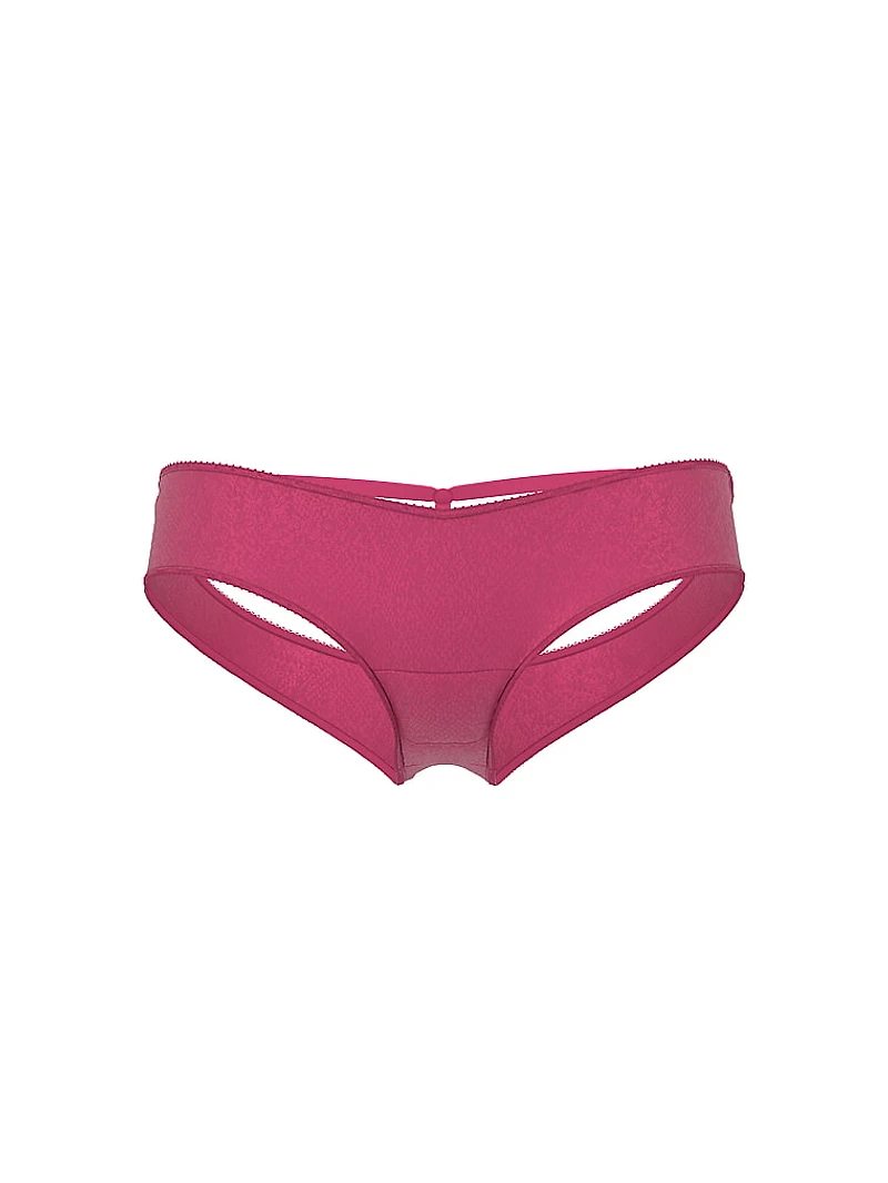 Strappy-Back High-Leg Cheeky Panty