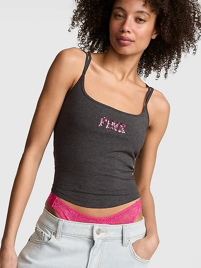 All-Day Cotton™ Strappy Tank Top