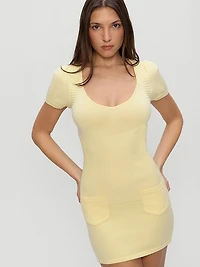 Daphne Cloud Knit Mini Dress