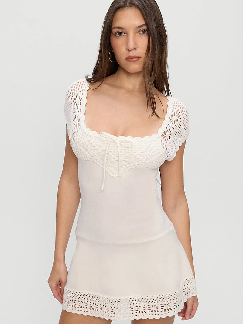 Lover Cloud Knit Mini Dress