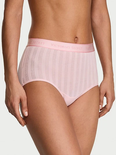 Logo Cotton Modern Brief Panty