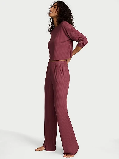 SoSoft™ Modal Wide-Rib Long Lounge Set