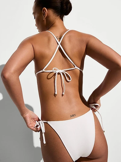 Beach Beads Side-Tie Brazilian Bikini Bottom