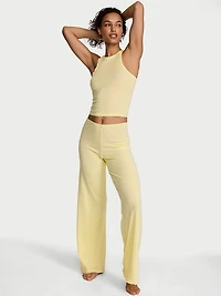 Cotton Shadow Stripe Tank & Pants Set