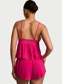 SoSoft™ Modal Lace-Trim Cami & Shorts Set