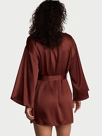 Satin Short Robe