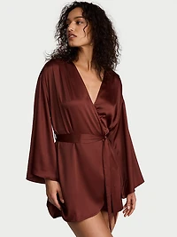 Satin Short Robe