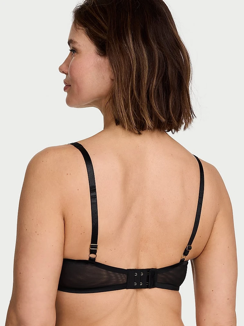 Sheer Reveal Unlined Balconette Bra
