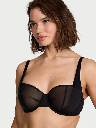 Sheer Reveal Unlined Balconette Bra