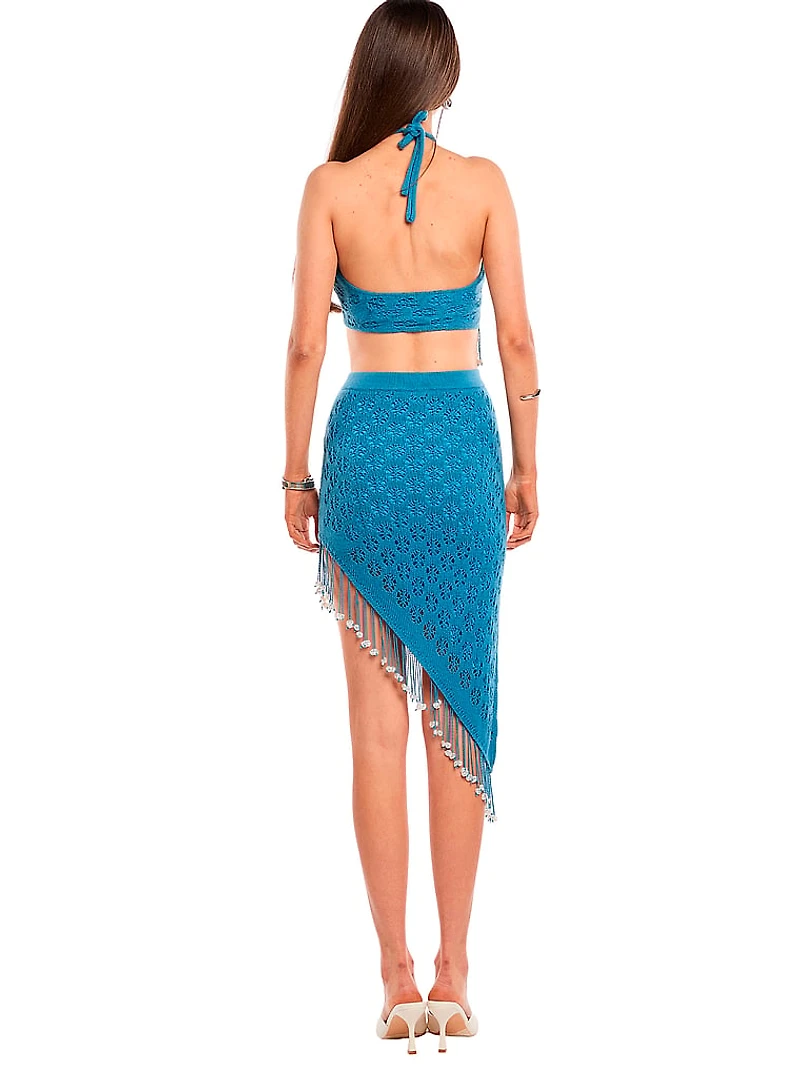 Sally Skirt Blue Jade