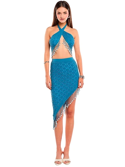 Sally Skirt Blue Jade