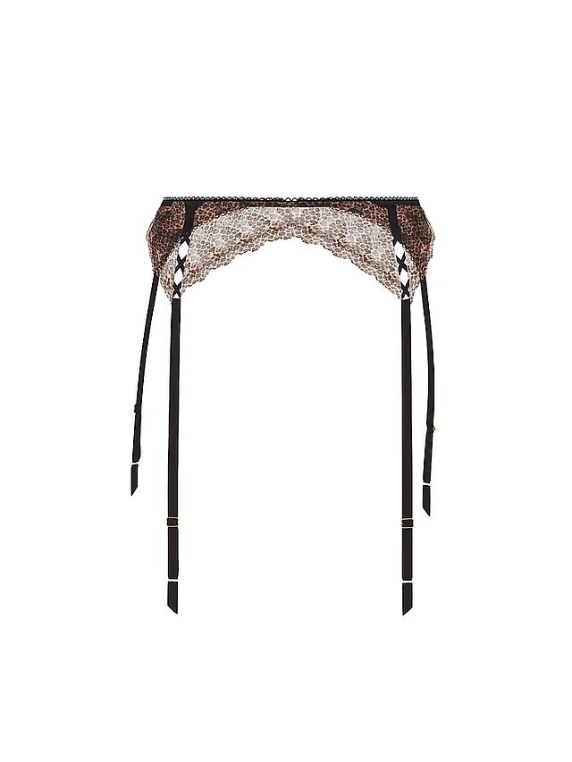 VS Hearts & Roses Embroidery Garter Belt | MainPlace Mall