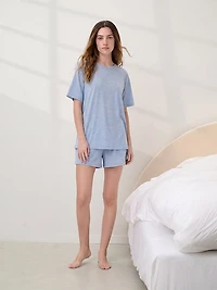 Organic Pima Tee Short Set