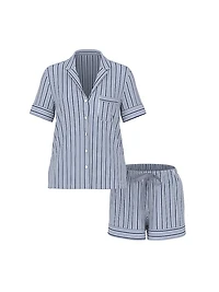 Heritage Cotton Short Pajama Set