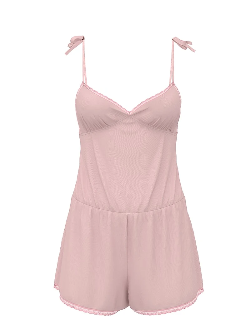 SoSoft™ Modal Bow Short Romper