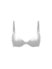 Bombshell Add-2-Cups Denim Rose Lace Push-Up Bra