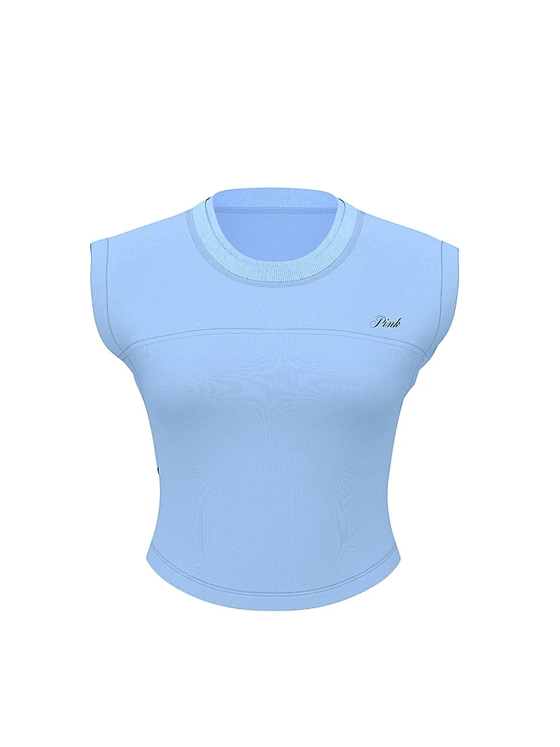 All-Day Cotton™ Cross-Back Tee