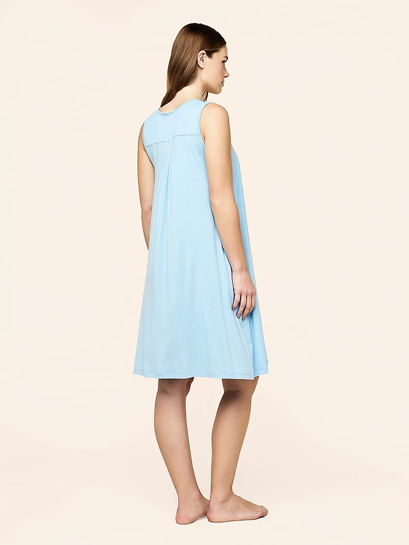 Kate Modal Soft Pleat-Front Nightie