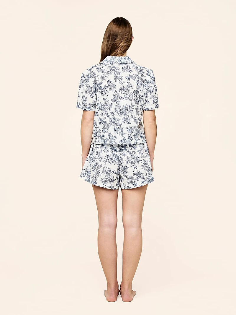 Nostalgia Boxer Pajama Set