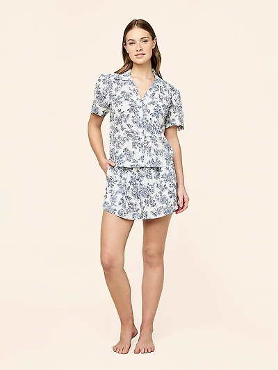 Nostalgia Boxer Pajama Set