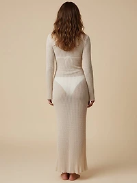 Amalia Texture Sophia Long Dress