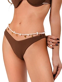 Penny Cheeky Bikini Bottom + Belly Chain
