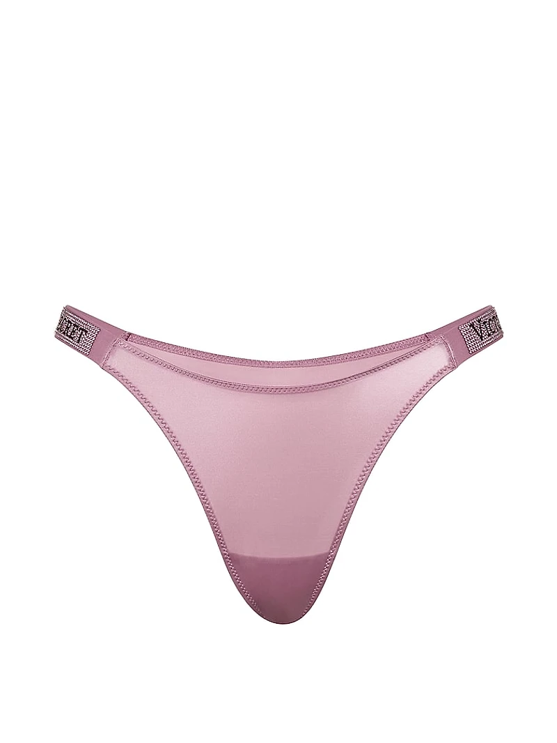 Shine Strap Brazilian Panty