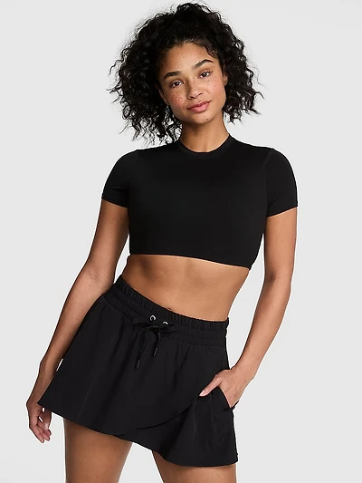 Tech Woven Asymmetrical Skort