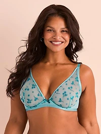 Clementin Unlined Plunge Bra