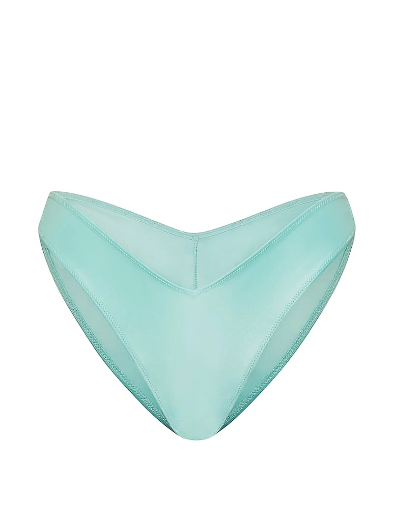 Lace & Mesh Brazilian Panty