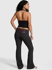 All-Day Cotton™ Foldover Flare Leggings