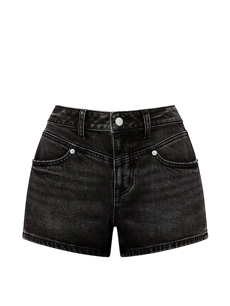 Denim by PINK High-Rise A-Line Shortie