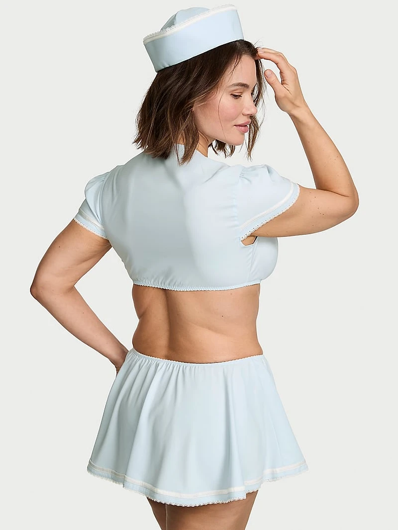 Tease Sailor 3-Piece Dress-Up Lingerie Set